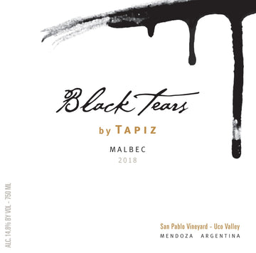 Tapiz Black Tears Malbec 2018