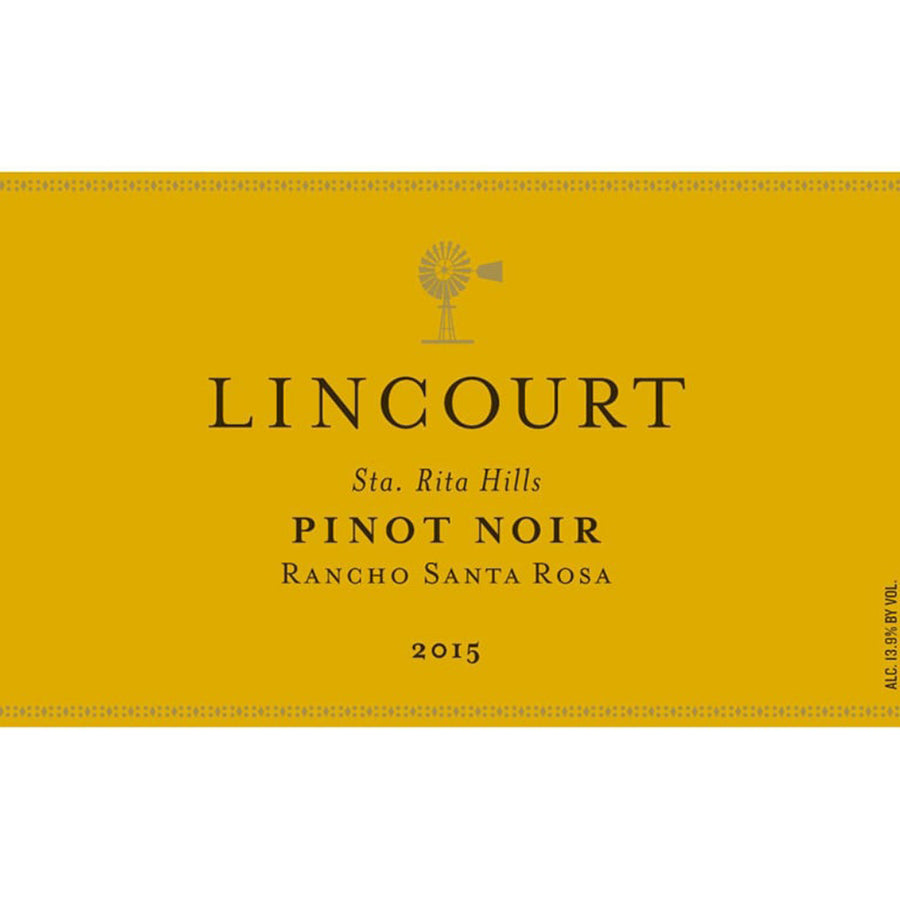 Lincourt Rancho Santa Rosa Pinot Noir 2015