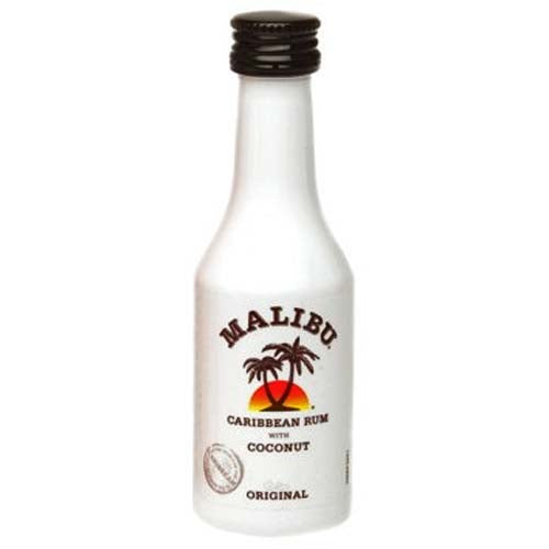 Malibu Coconut Rum 50ml - 10pk