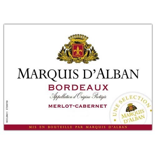 Marquis d'Alban Bordeaux 2017