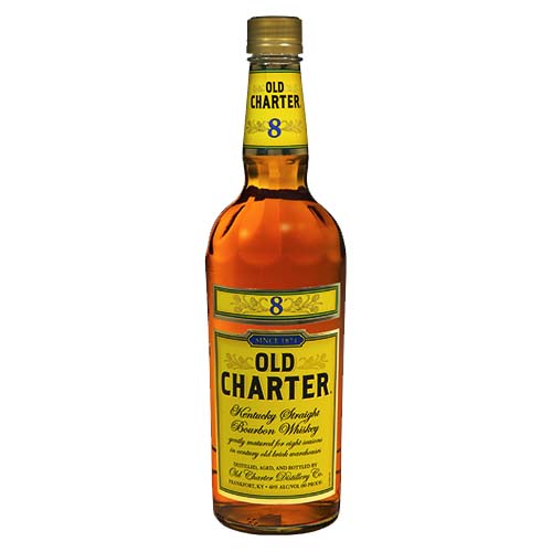 Old Charter 8 Bourbon 1L bottle