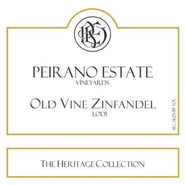 Peirano Estate Old Vine Zinfandel 2019 Lodi Heritage Collection