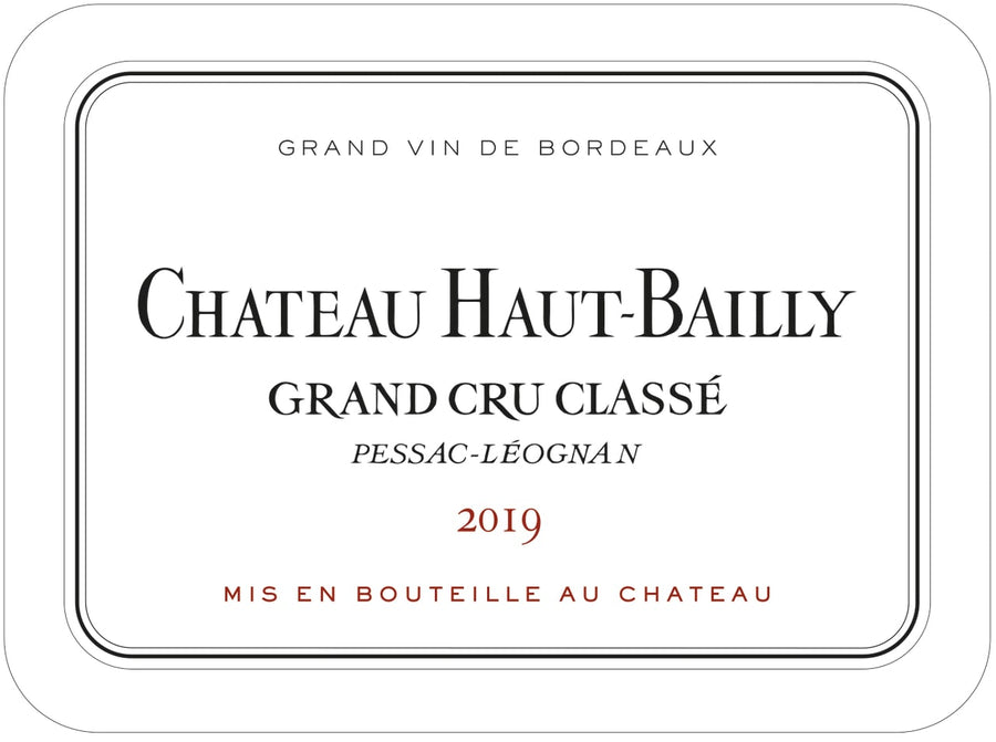 Chateau Haut-Bailly 2019