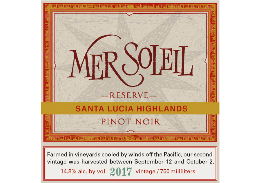 Mer Soleil Reserve Pinot Noir 2017
