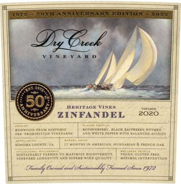 Dry Creek Vineyard Heritage Vines ZInfandel 2020