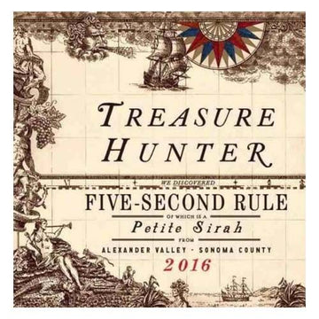 Treasure Hunter Five Second Rule Petite Sirah 2016