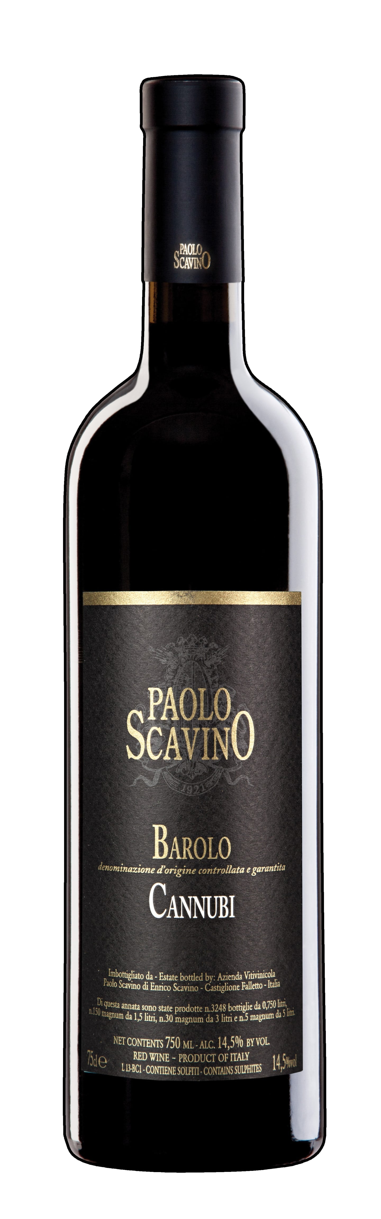 Paolo Scavino Barolo Cannubi 2017 – InternetWines.com