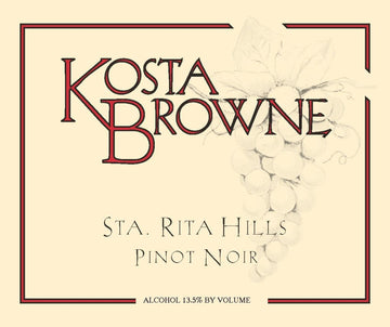 Kosta Browne Sta Rita Hills Pinot Noir 2017